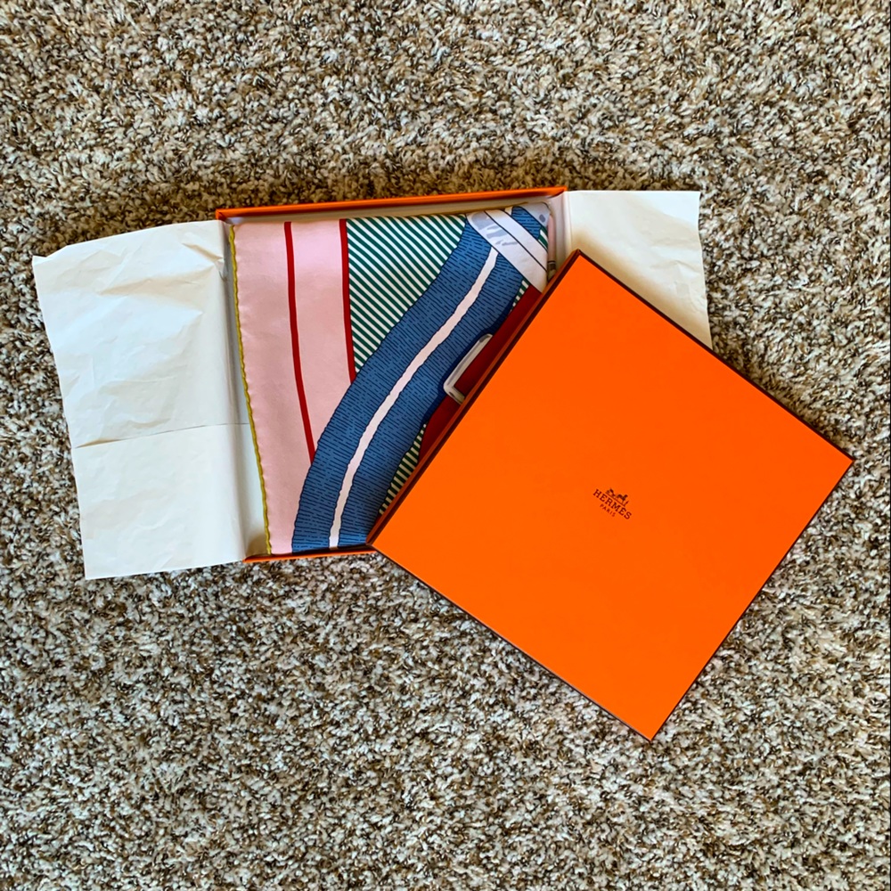 Hermes Scarf Silk MORS & JOUETS